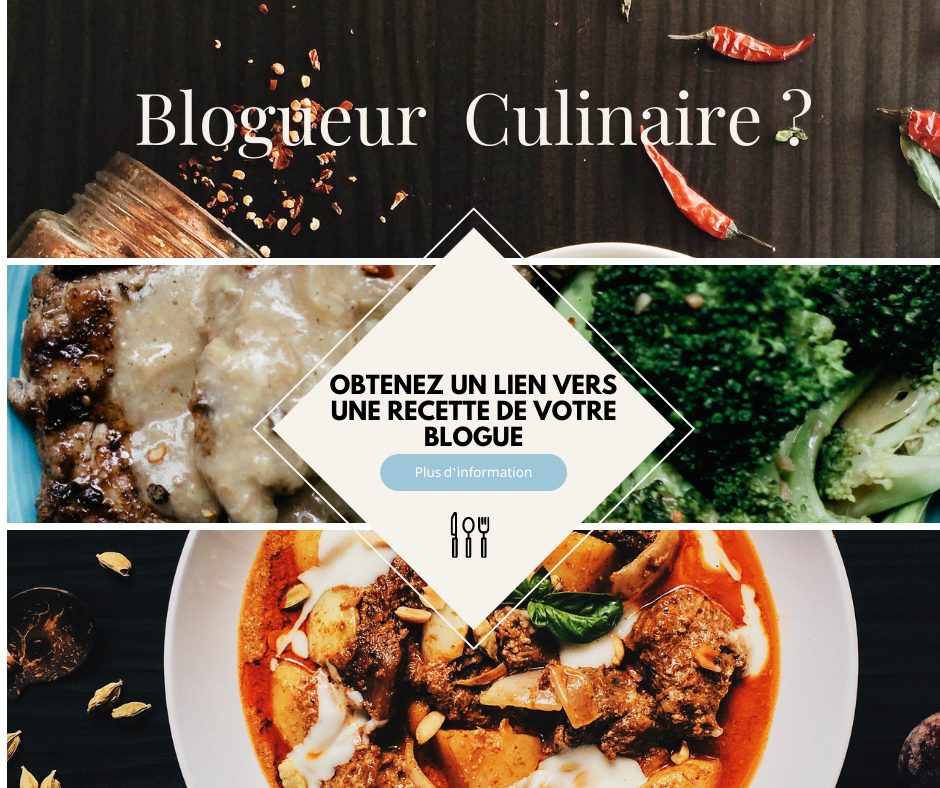 Blogueur Culinaire